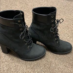 Timberland heeled boots